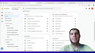 2.2. pt. 2/4 Doing account and property and Data Stream settings in Google Analytics 4