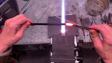 Bronwen: Pulling Glass Stringers