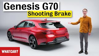 NEW Genesis G70 Shooting Brake 2021 walkaround – a BMW-beater? | What Car? screenshot 4