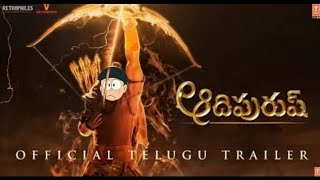 Adipurush official trailer in nobita version telugu | Adipurush | @meetelugucreations999