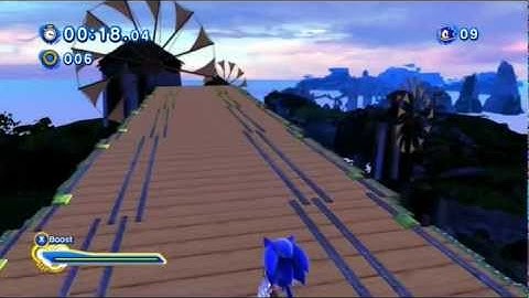 Sonic Generations PC Unleashed Porting - First Test using Windmill Isle Act 1