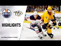 NHL Highlights | Oilers @ Predators 3/2/20