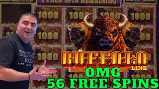 OMG I Got 56 FREE GAMES On Buffalo Slot - Here's What Happened screenshot 4