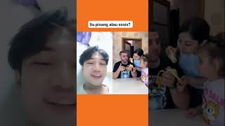 ITU PISANG ATAU SOSIS YA ⁉️🤔#shorts #humor #reaction #viral #trending