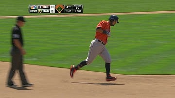 Gonzalez swats a solo shot to right field