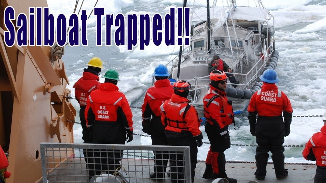 Coast Guard Icebreaker Rescues Man Aboard Sailboat Trapped in Arctic ...