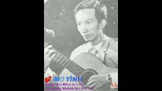 Video thumbnail of "💕 MƠ TÌNH ( Sáng Tác: Nhạc Sỹ Đỗ Lễ ; Tiếng hát Khánh Ly ( Pre 75 ) )"