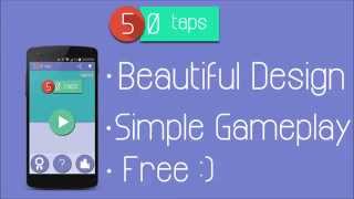 50 Taps: Speed & Reflex Game for Android screenshot 1