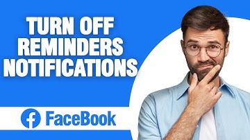 How To Turn Off Reminders Notifications On Facebook App ( Tutorial )