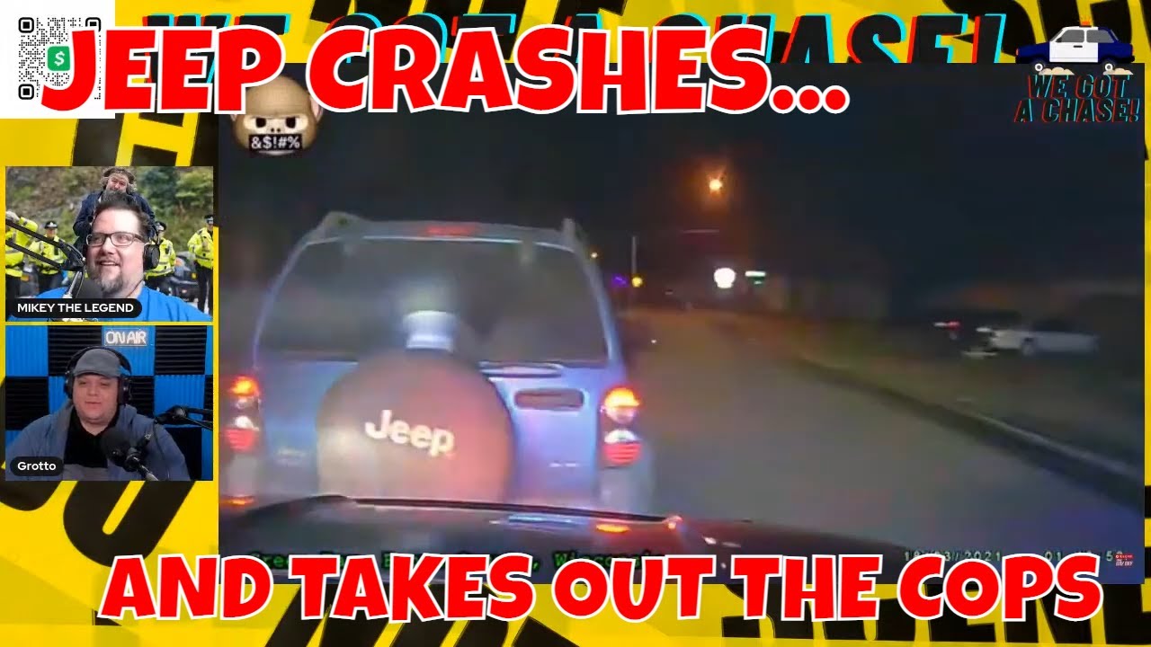 WILD HIGH SPEED POLICE CHASE OF A SUV - YouTube