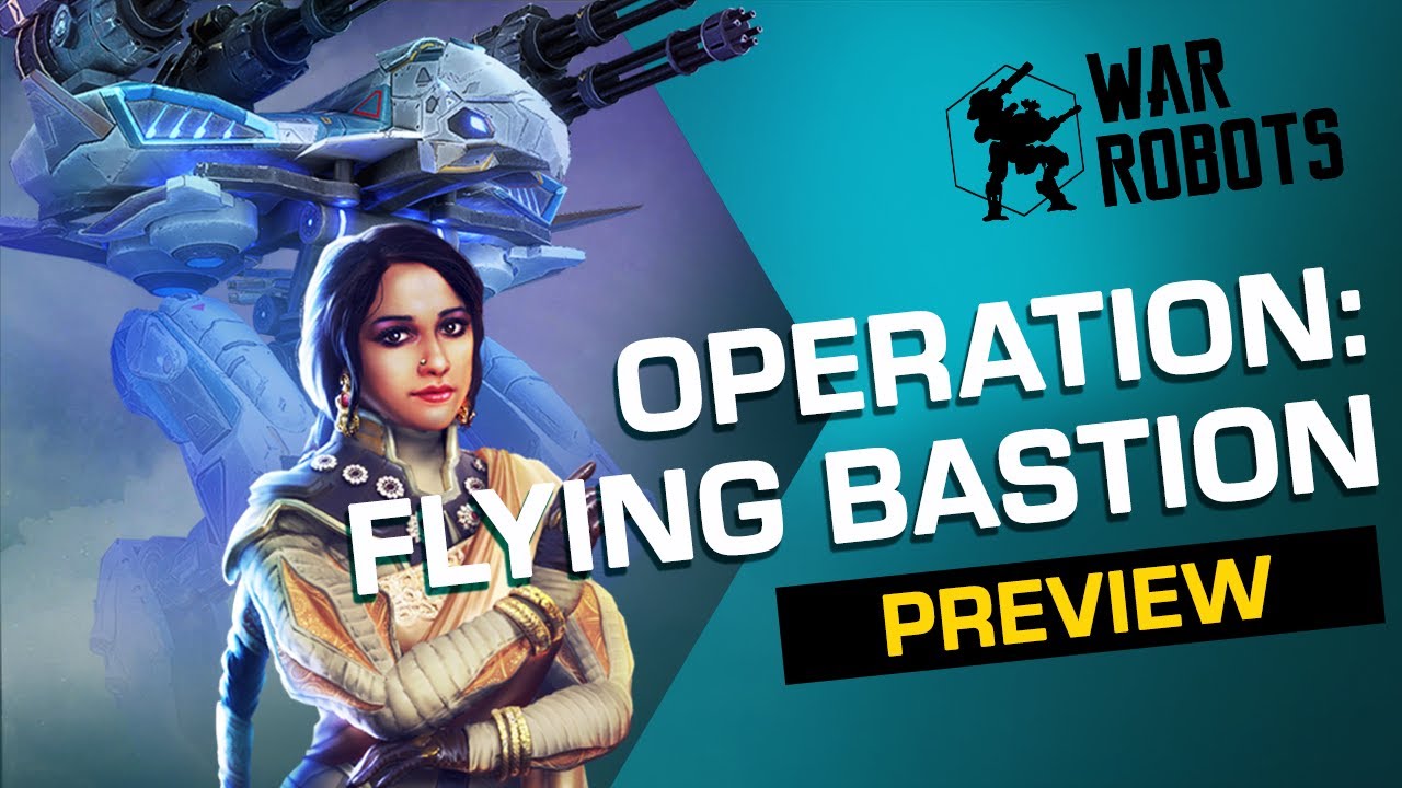 Flying Bastion | War Robots OPERATION 7