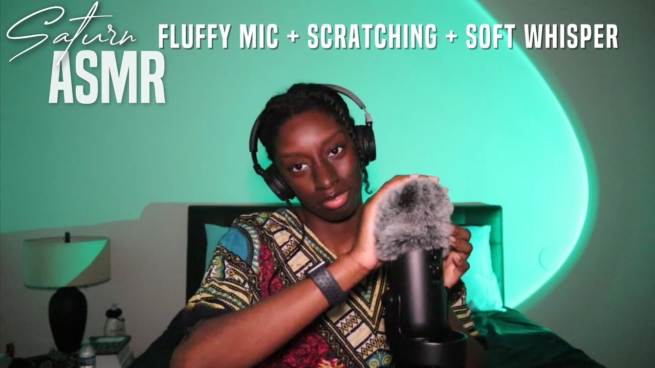 ASMR | Fluffy Mic + Scratching + Soft Whispers - YouTube
