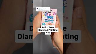 Found this diamond painting kit at Dollar Tree #diamondpainting #craftastherapy #dollartreecrafts