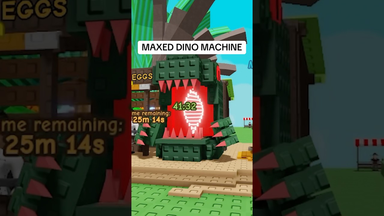 MAXED DINO MACHINE 🦖 