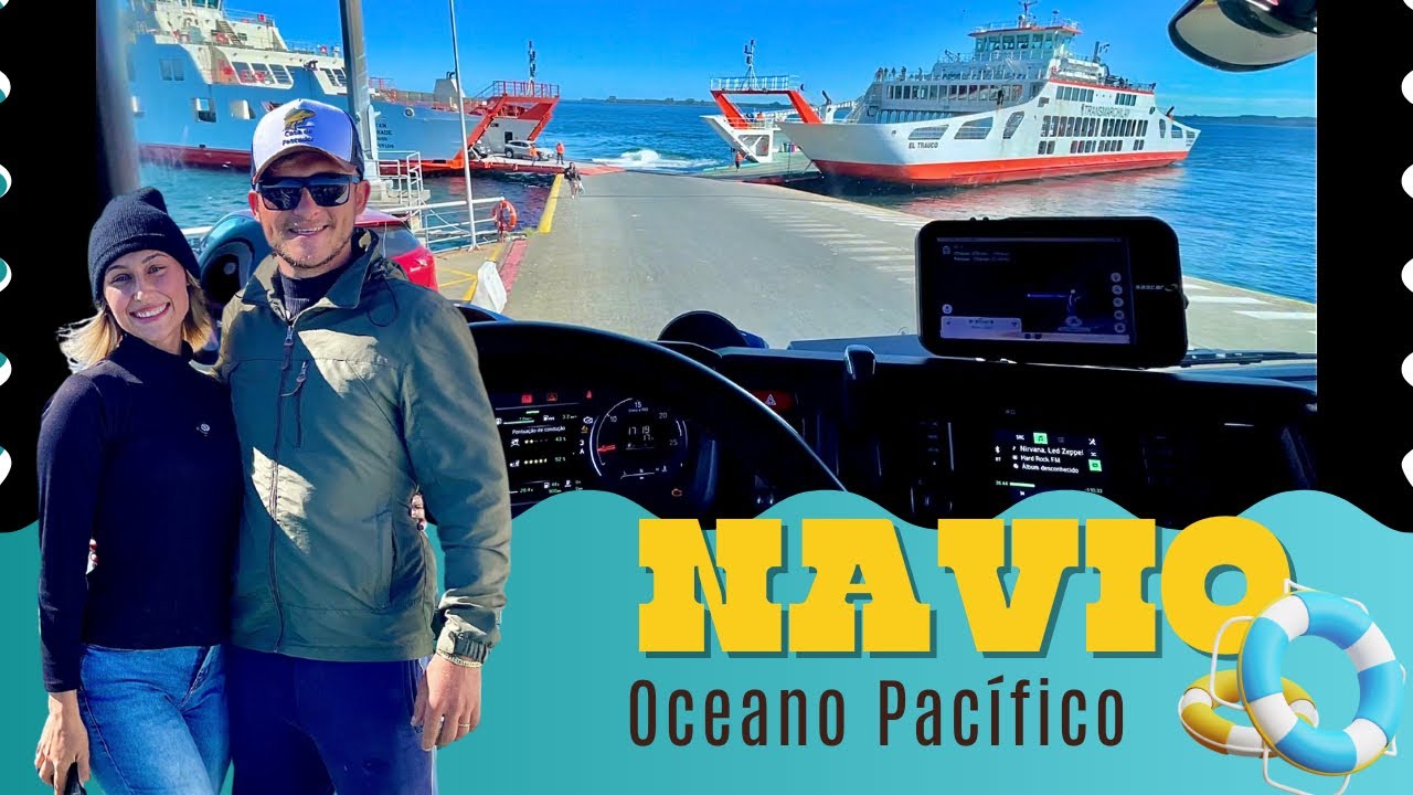 Nosso CAMINHÃO teve que pegar uma CARONA DESSA VEZ 😦 CASAL MERCOSUL, “SUL DO CHILE”