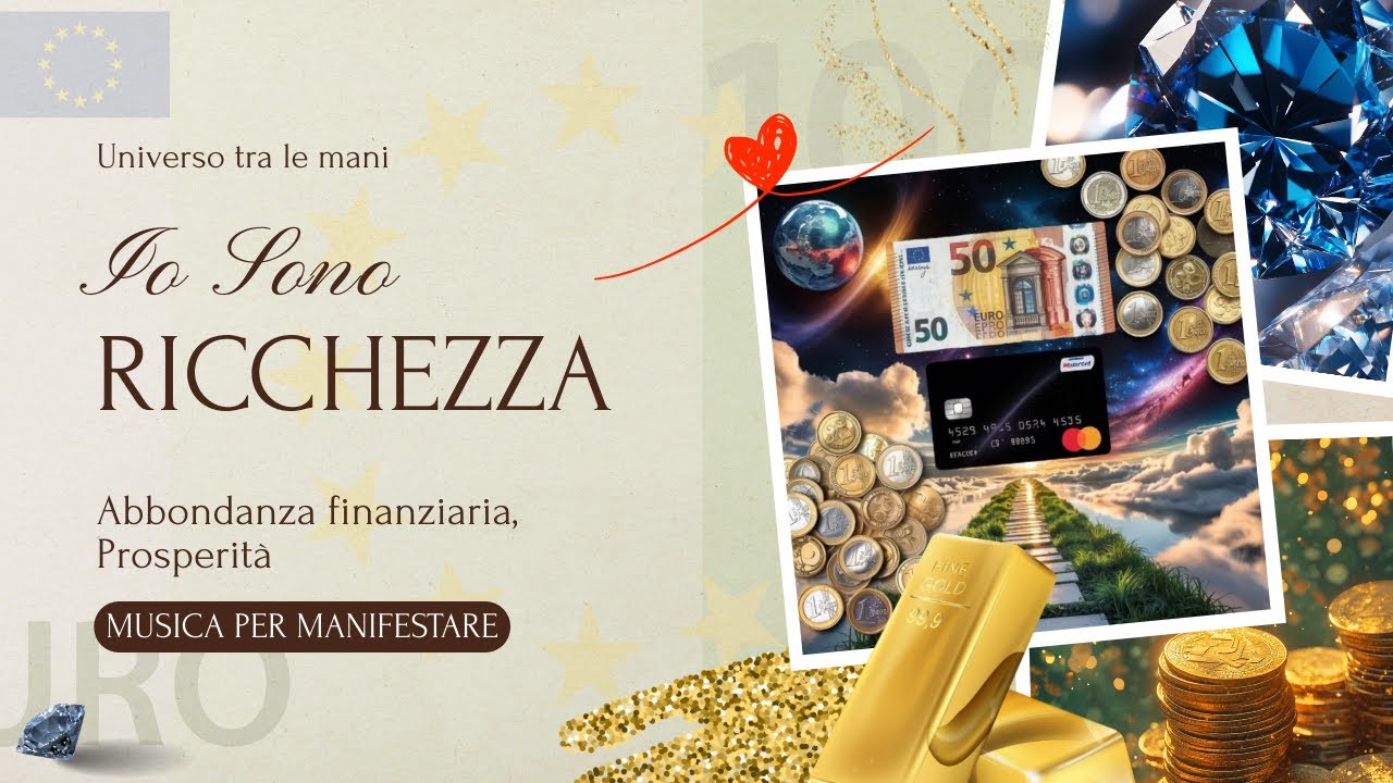 IO SONO RICCHEZZA - Abbondanza, Prosperità | Musica per manifestare ...