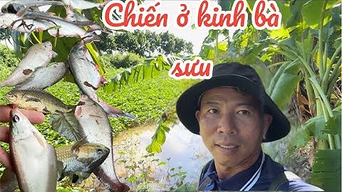 Bữa nay hai anh em trở lại con kinh bà sưu câu cá thác lác sau một thời gian cũng lâu lắm rồi Myles