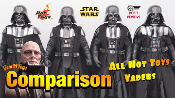 Hot Toys Star Wars ALL DARTH VADERS!! Comparison MMS279 MMS434 MMS388 ESB MMS572 ROTJ QS013 ホットトイズ