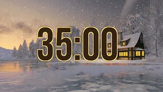 35 Minute Winter Timer with music and alarm