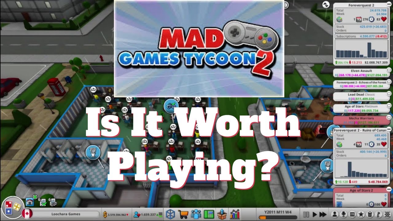 Mad Games Tycoon no Steam