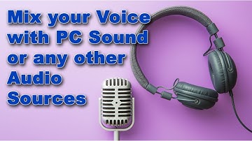 Voicemeeter Demo: Mix your voice and PC Sound like on real audio mixing console.