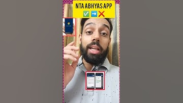 NTA ABHYAS APP RELEVANT OR NOT ? ✅ OR ❌ HOW TO USE NTA ABHYAS APP 🤓 #jee #jee2025 #nta #ntaupdates