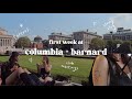 First Week Of School At Columbia Barnard New Tattoos Study Vlog In Nyc Ivy League Life