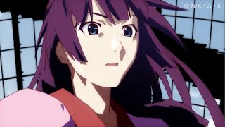 Senjougahara Falling Monogatari meme