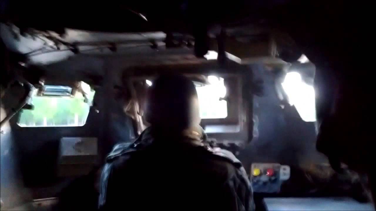 Off-roading in the FV603 Saracen APC