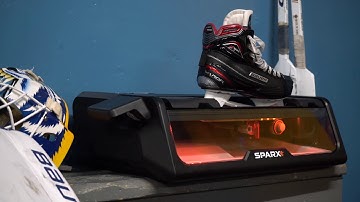 Sparx Sharpener - Sharpening Goalie Skates