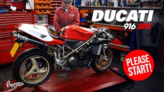 Will it Start after 17 Years? Ducati 916 SPS