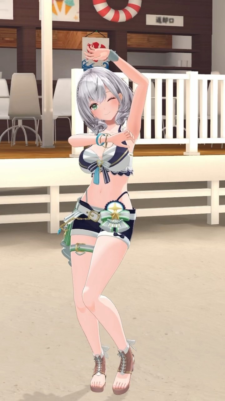 だんちょも最上級にかわいくなるぞ〜ッ? ? ✨今年の夏ラストの水着投稿だッ?? #最上級にかわいいの#shorts