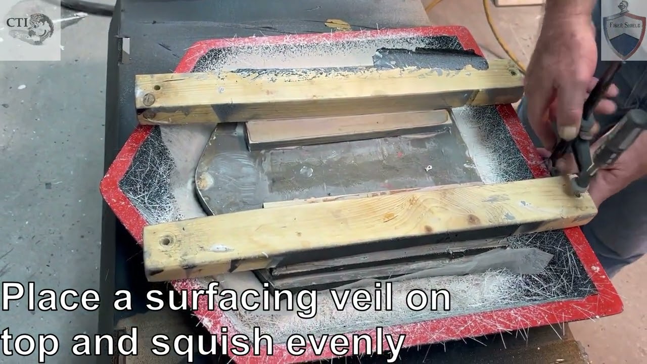 Fiber Shield No Roll / Squish Mold Used to Build a Marine Hatch YouTube