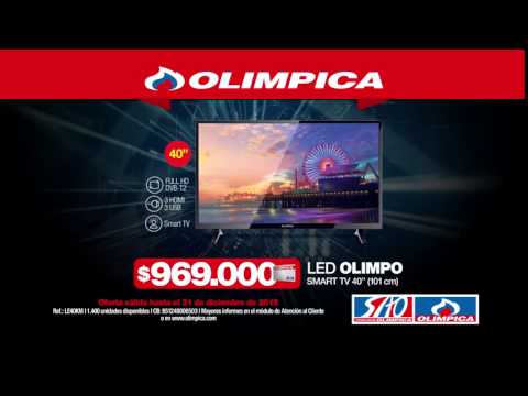 Televisor Smart TV LED de 40 marca Olimpo en Promoción - Ofertas  Televisores, Aires acondicionados y mucho más