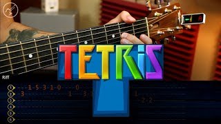Video thumbnail of "Tetris - Theme (Korobeiniki) | Guitarra Tutorial | Guitar TAB | Christianvib"