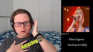 Polina Gagarina   Raindrops & Lullaby REACTION Redirect