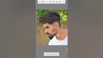 Face smooth and hairstyle in autodesk #autodeskediting #viral #shorts #facesmooth