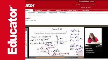 Calculus: Linear Approximation