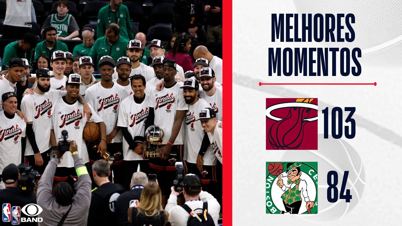 Heat atropela Celtics em casa e fica a uma vitória das finais da