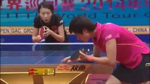 China Open-2014, Half Final, WU Yang (Ву Янг) - DING Ning (Динг Нинг) Part 1
