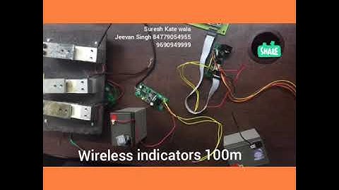 Wireless weighing scale range 100meters