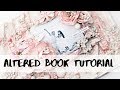 Altered book | Shabby mixed media
