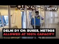 YouTube: Covid-19 News: Delhi Buses, Metro To Run At Full Capacity, "Superspreader" Concern Cited
