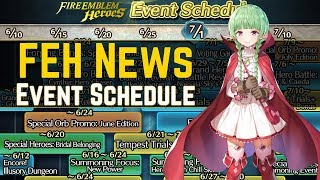 A Full Calendar - FEH Summer Has Begun! - FEH Event Schedule Out! | FEH News【Fire Emblem Heroes】