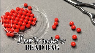 HIGHLY REQUESTED!! HOW TO MAKE A BEAD BAG PART 2 || By Winnie
