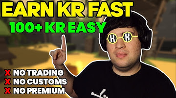 HOW TO EARN KR FAST IN KRUNKER SEASON 5 (EASILY)