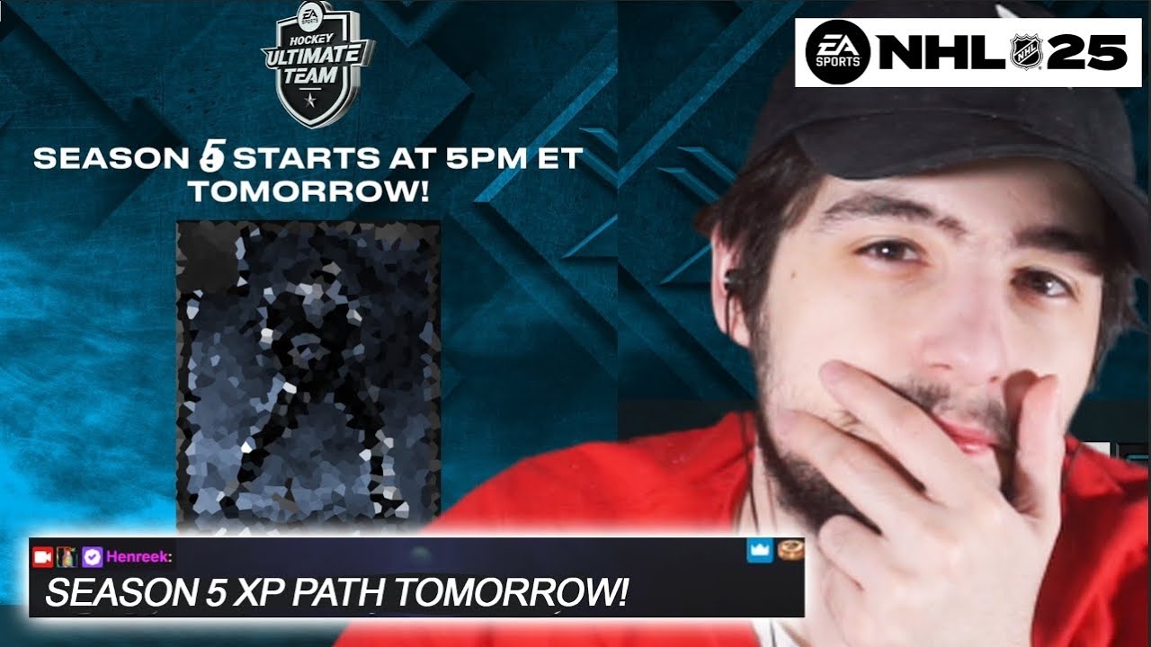 SEASON 5 XP PATH TOMORROW! WHAT TO EXPECT I NHL 25 HUT - YouTube