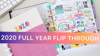 AFTER THE PENS IN MY 2020 PLANNERS | FLIPTHROUGH OF MONTHLY MEMORY KEEPER | HAPPY PLANNER CLASSIC