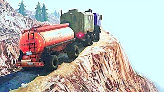 ДОСТАВКА ПРОДОВОЛЬСТВИЯ В ГОРЫ - SpinTires: MudRunner