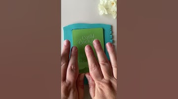 🍃Let’s use the NEW Gingko texture mat on some #Sculpey Soufflé #PolymerClay !🍃 #smallbusiness